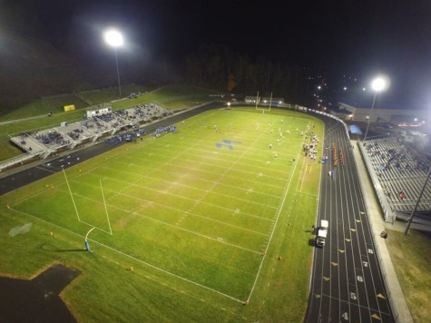 Drone footage from the LCHS v. Elkins game