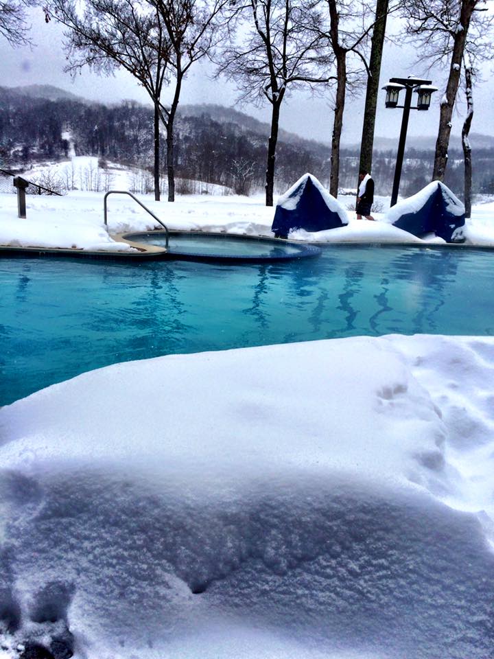 Some LCHS students took advantage of the days off school to stay at the Stonewall Jackson Resort. Snowstorm Jonas didn't shut the Lake's pool and hot tub down.