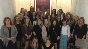 Tuesday, March. 1 25 girls from LCHS travel to the capitol for Girls' Day at the Legislature. 