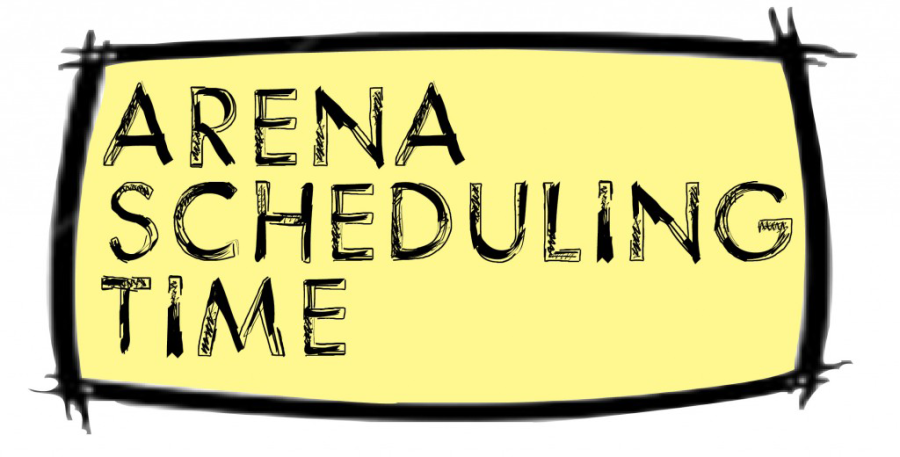 Arena Scheduling Dates, Times Set