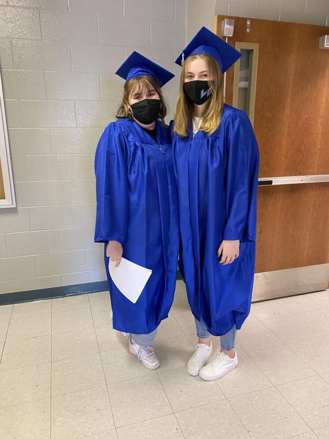 Seniors Get Caps and Gowns